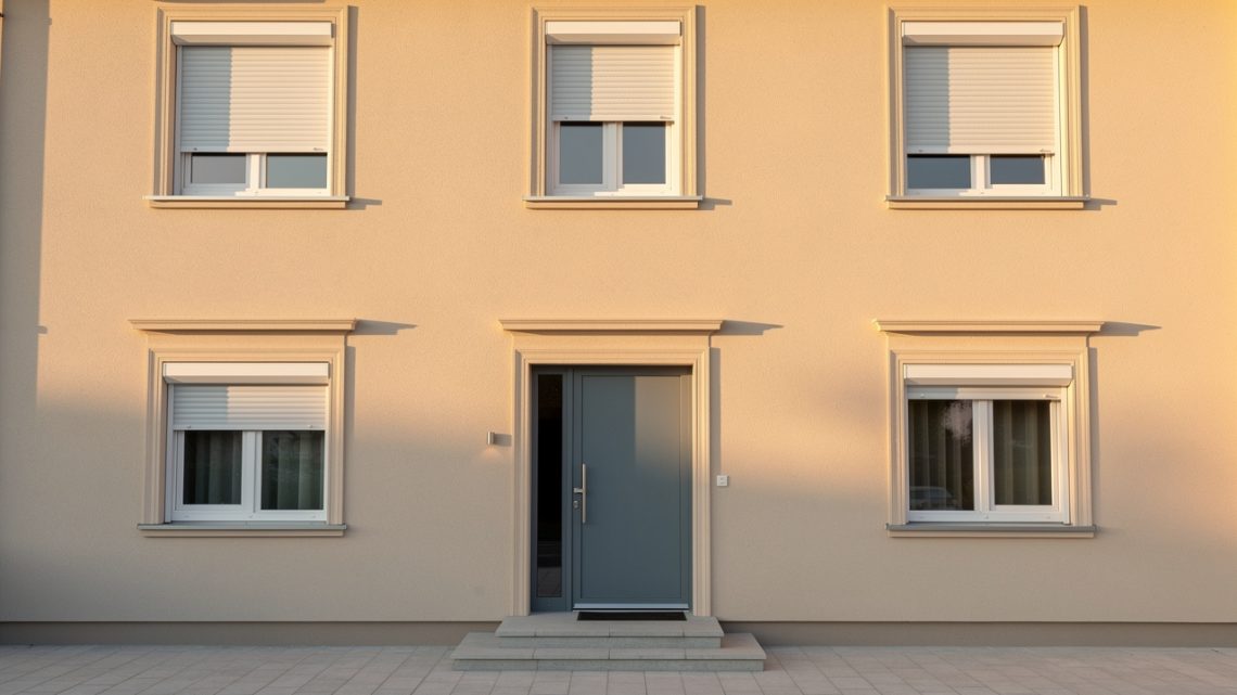 Moderniser une façade de maison avec des volets roulants blancs : idées et conseils déco